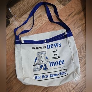 The Free Lance Star Vintage Reuseable Tote Carry Bag
